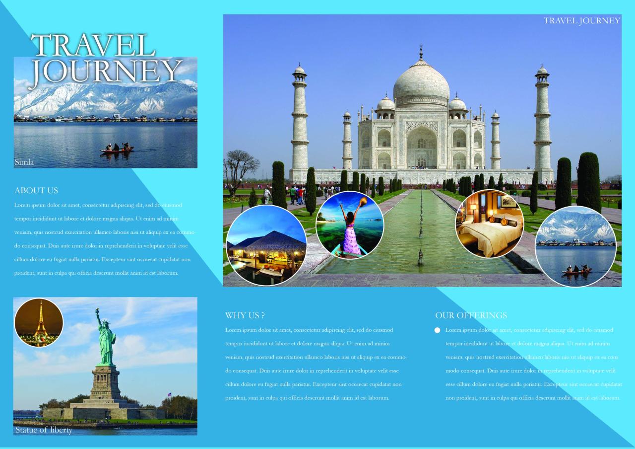 Travel Brochure Templates